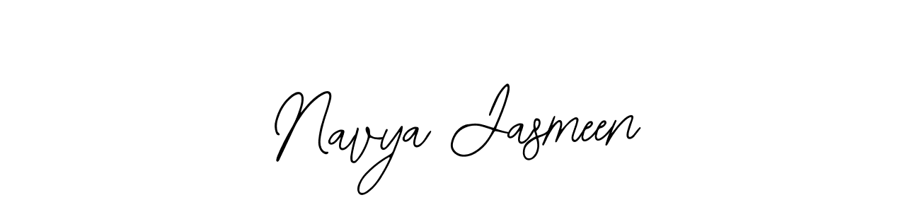 Design your own signature with our free online signature maker. With this signature software, you can create a handwritten (Bearetta-2O07w) signature for name Navya Jasmeen. Navya Jasmeen signature style 12 images and pictures png