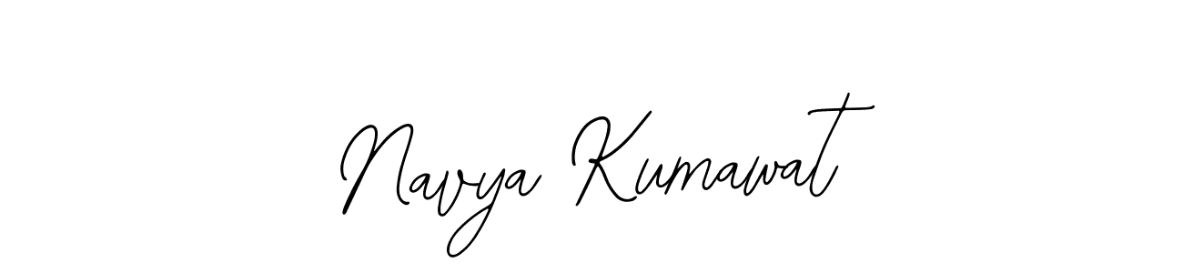 Navya Kumawat stylish signature style. Best Handwritten Sign (Bearetta-2O07w) for my name. Handwritten Signature Collection Ideas for my name Navya Kumawat. Navya Kumawat signature style 12 images and pictures png