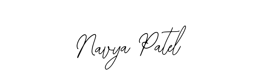 Make a beautiful signature design for name Navya Patel. With this signature (Bearetta-2O07w) style, you can create a handwritten signature for free. Navya Patel signature style 12 images and pictures png