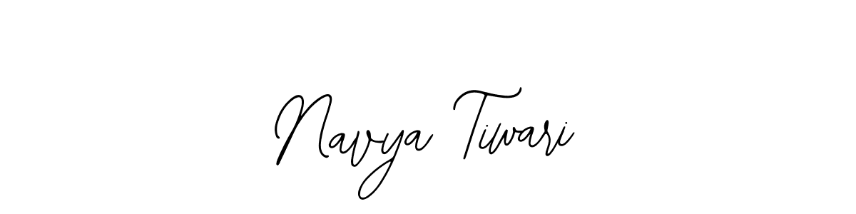 Create a beautiful signature design for name Navya Tiwari. With this signature (Bearetta-2O07w) fonts, you can make a handwritten signature for free. Navya Tiwari signature style 12 images and pictures png