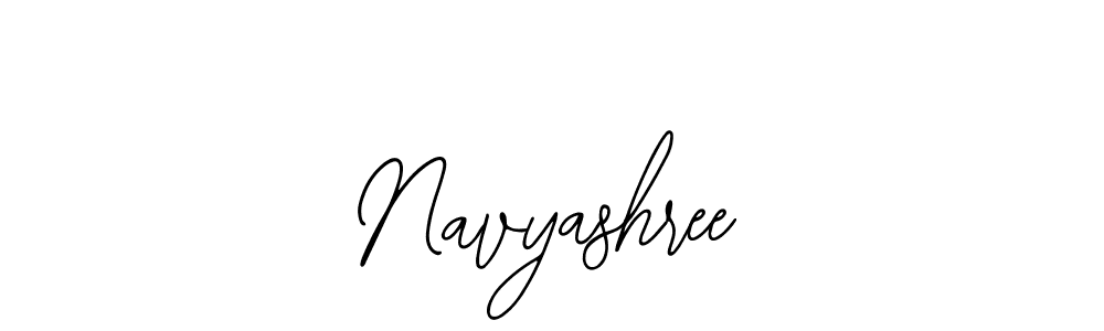 How to make Navyashree signature? Bearetta-2O07w is a professional autograph style. Create handwritten signature for Navyashree name. Navyashree signature style 12 images and pictures png