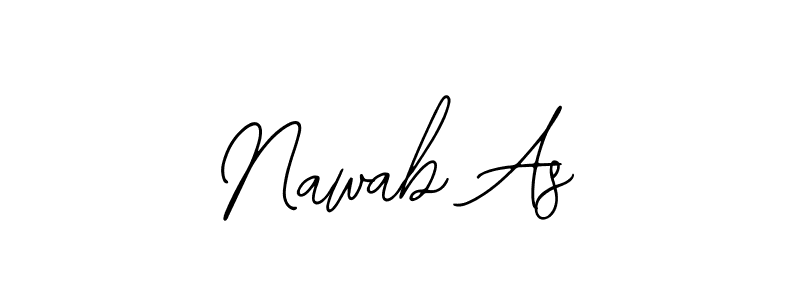Once you've used our free online signature maker to create your best signature Bearetta-2O07w style, it's time to enjoy all of the benefits that Nawab As name signing documents. Nawab As signature style 12 images and pictures png