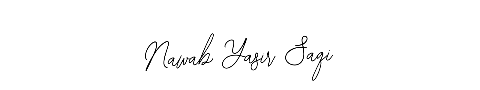 How to Draw Nawab Yasir Saqi signature style? Bearetta-2O07w is a latest design signature styles for name Nawab Yasir Saqi. Nawab Yasir Saqi signature style 12 images and pictures png