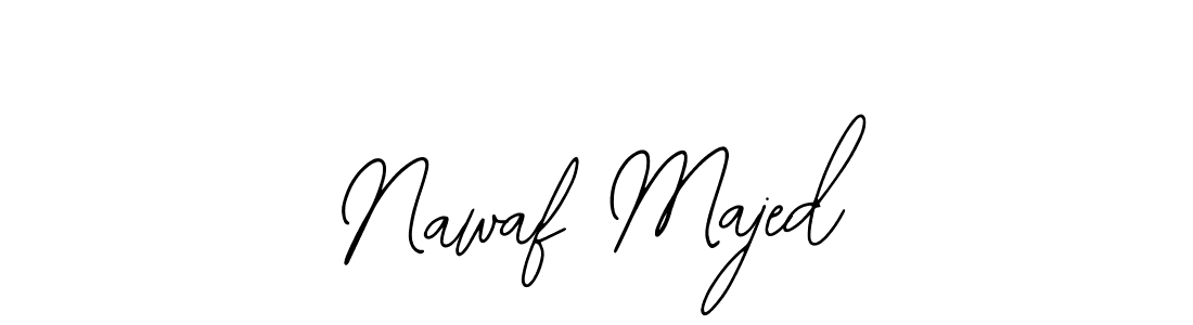 You should practise on your own different ways (Bearetta-2O07w) to write your name (Nawaf Majed) in signature. don't let someone else do it for you. Nawaf Majed signature style 12 images and pictures png
