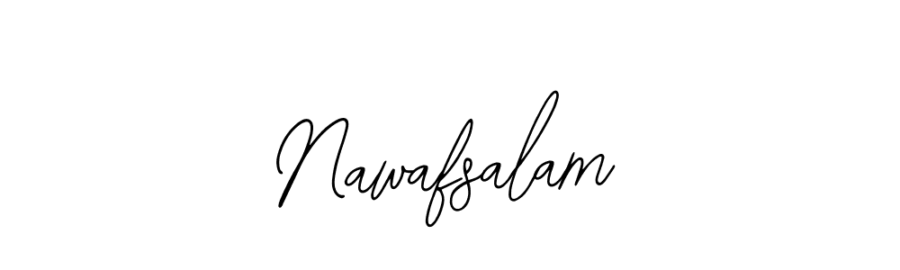 Create a beautiful signature design for name Nawafsalam. With this signature (Bearetta-2O07w) fonts, you can make a handwritten signature for free. Nawafsalam signature style 12 images and pictures png