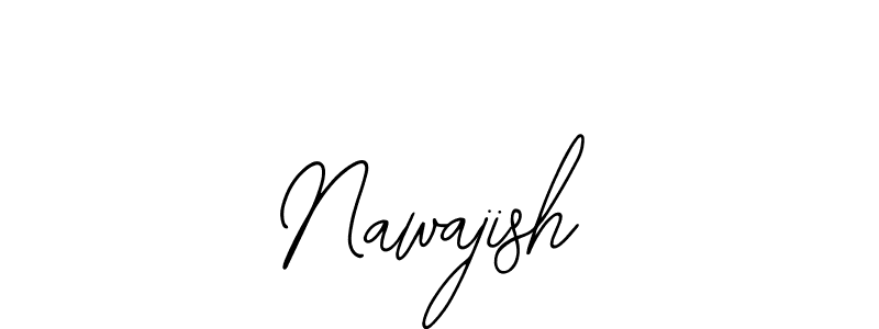 Design your own signature with our free online signature maker. With this signature software, you can create a handwritten (Bearetta-2O07w) signature for name Nawajish. Nawajish signature style 12 images and pictures png