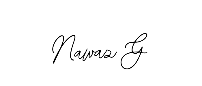 The best way (Bearetta-2O07w) to make a short signature is to pick only two or three words in your name. The name Nawaz G include a total of six letters. For converting this name. Nawaz G signature style 12 images and pictures png