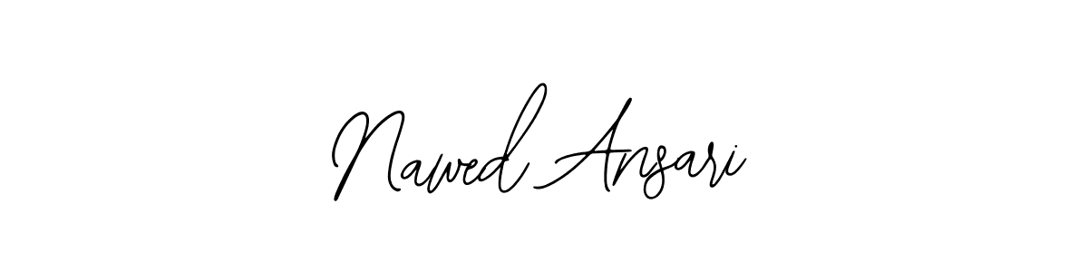 Create a beautiful signature design for name Nawed Ansari. With this signature (Bearetta-2O07w) fonts, you can make a handwritten signature for free. Nawed Ansari signature style 12 images and pictures png