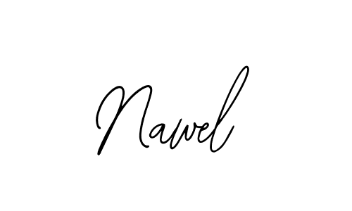 if you are searching for the best signature style for your name Nawel. so please give up your signature search. here we have designed multiple signature styles  using Bearetta-2O07w. Nawel signature style 12 images and pictures png