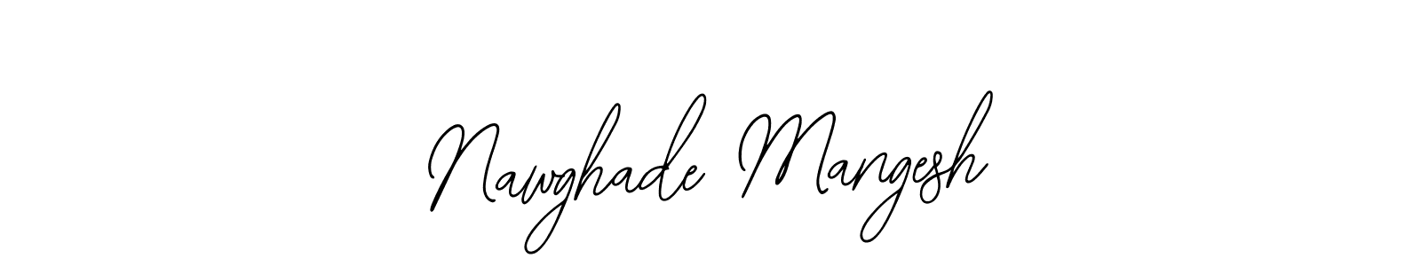 How to make Nawghade Mangesh signature? Bearetta-2O07w is a professional autograph style. Create handwritten signature for Nawghade Mangesh name. Nawghade Mangesh signature style 12 images and pictures png