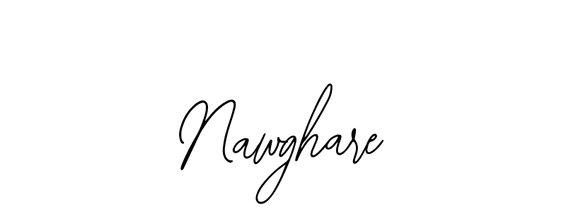Use a signature maker to create a handwritten signature online. With this signature software, you can design (Bearetta-2O07w) your own signature for name Nawghare. Nawghare signature style 12 images and pictures png