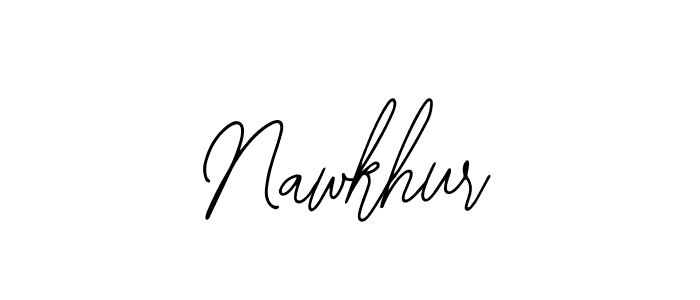 if you are searching for the best signature style for your name Nawkhur. so please give up your signature search. here we have designed multiple signature styles  using Bearetta-2O07w. Nawkhur signature style 12 images and pictures png