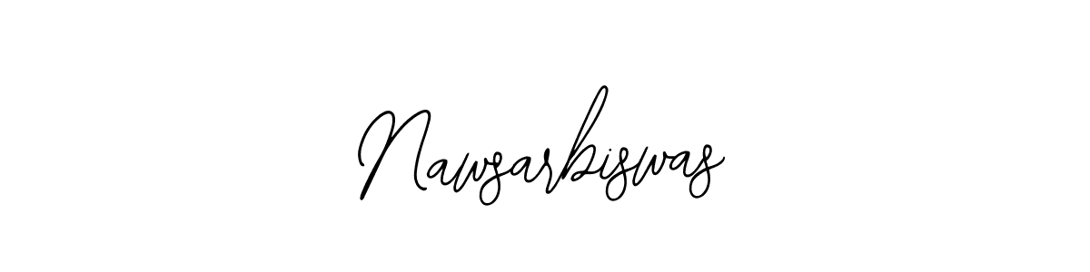 Use a signature maker to create a handwritten signature online. With this signature software, you can design (Bearetta-2O07w) your own signature for name Nawsarbiswas. Nawsarbiswas signature style 12 images and pictures png