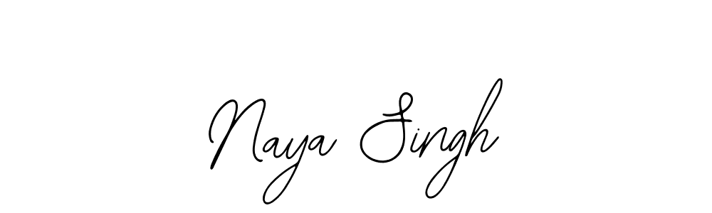Also You can easily find your signature by using the search form. We will create Naya Singh name handwritten signature images for you free of cost using Bearetta-2O07w sign style. Naya Singh signature style 12 images and pictures png