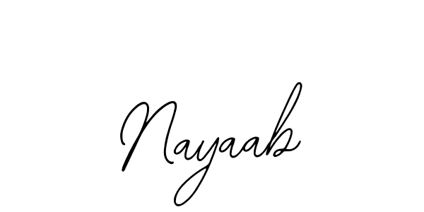 You can use this online signature creator to create a handwritten signature for the name Nayaab. This is the best online autograph maker. Nayaab signature style 12 images and pictures png