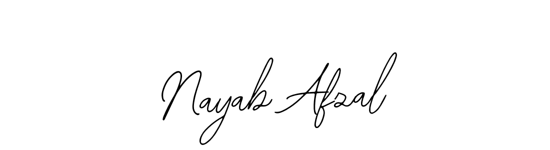 Also we have Nayab Afzal name is the best signature style. Create professional handwritten signature collection using Bearetta-2O07w autograph style. Nayab Afzal signature style 12 images and pictures png