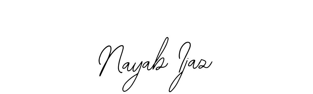How to make Nayab Ijaz signature? Bearetta-2O07w is a professional autograph style. Create handwritten signature for Nayab Ijaz name. Nayab Ijaz signature style 12 images and pictures png