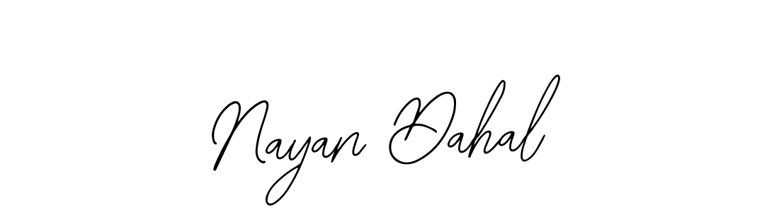 It looks lik you need a new signature style for name Nayan Dahal. Design unique handwritten (Bearetta-2O07w) signature with our free signature maker in just a few clicks. Nayan Dahal signature style 12 images and pictures png