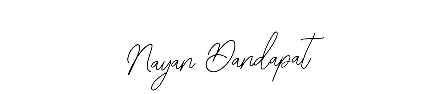 Use a signature maker to create a handwritten signature online. With this signature software, you can design (Bearetta-2O07w) your own signature for name Nayan Dandapat. Nayan Dandapat signature style 12 images and pictures png