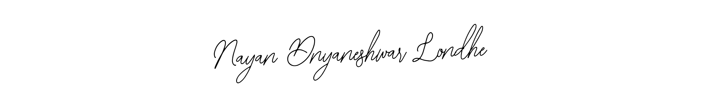 This is the best signature style for the Nayan Dnyaneshwar Londhe name. Also you like these signature font (Bearetta-2O07w). Mix name signature. Nayan Dnyaneshwar Londhe signature style 12 images and pictures png