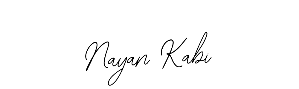 Nayan Kabi stylish signature style. Best Handwritten Sign (Bearetta-2O07w) for my name. Handwritten Signature Collection Ideas for my name Nayan Kabi. Nayan Kabi signature style 12 images and pictures png