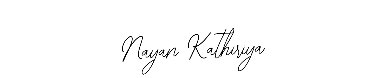 Also You can easily find your signature by using the search form. We will create Nayan Kathiriya name handwritten signature images for you free of cost using Bearetta-2O07w sign style. Nayan Kathiriya signature style 12 images and pictures png