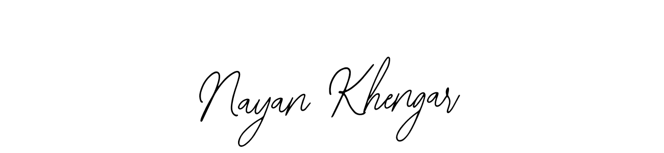 This is the best signature style for the Nayan Khengar name. Also you like these signature font (Bearetta-2O07w). Mix name signature. Nayan Khengar signature style 12 images and pictures png