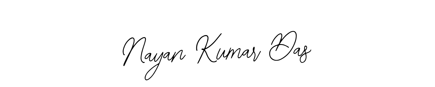 Use a signature maker to create a handwritten signature online. With this signature software, you can design (Bearetta-2O07w) your own signature for name Nayan Kumar Das. Nayan Kumar Das signature style 12 images and pictures png
