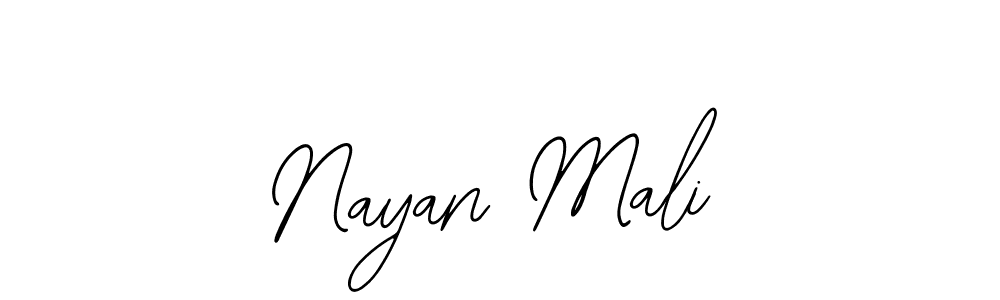 You can use this online signature creator to create a handwritten signature for the name Nayan Mali. This is the best online autograph maker. Nayan Mali signature style 12 images and pictures png