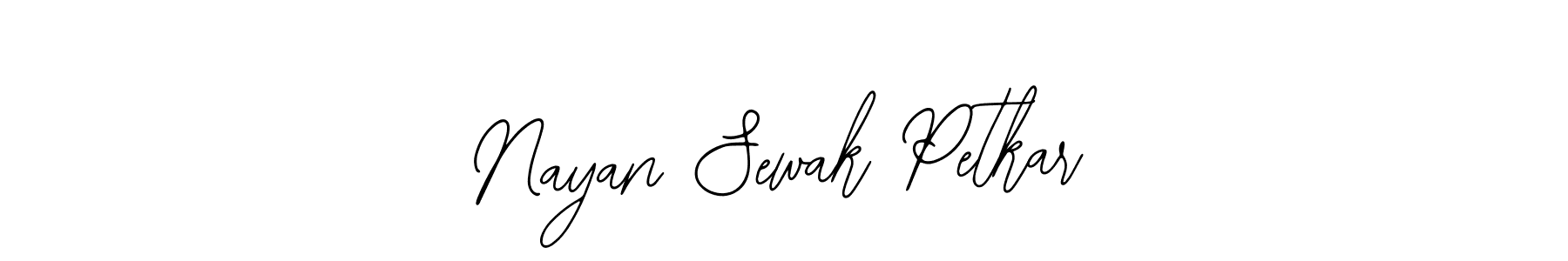 if you are searching for the best signature style for your name Nayan Sewak Petkar. so please give up your signature search. here we have designed multiple signature styles  using Bearetta-2O07w. Nayan Sewak Petkar signature style 12 images and pictures png