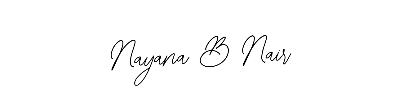 Best and Professional Signature Style for Nayana B Nair. Bearetta-2O07w Best Signature Style Collection. Nayana B Nair signature style 12 images and pictures png