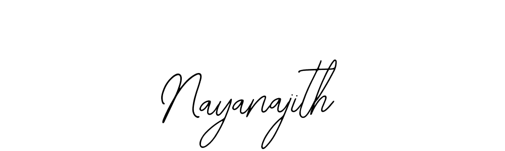 How to make Nayanajith signature? Bearetta-2O07w is a professional autograph style. Create handwritten signature for Nayanajith name. Nayanajith signature style 12 images and pictures png