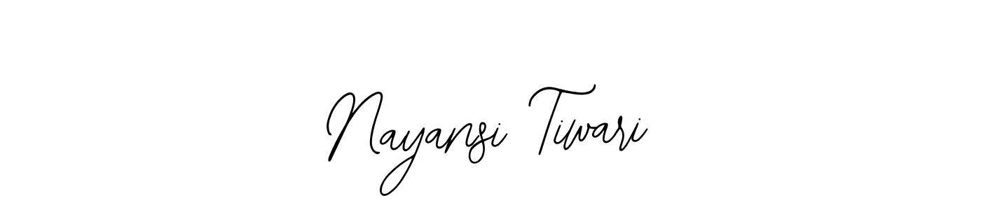 Also You can easily find your signature by using the search form. We will create Nayansi Tiwari name handwritten signature images for you free of cost using Bearetta-2O07w sign style. Nayansi Tiwari signature style 12 images and pictures png