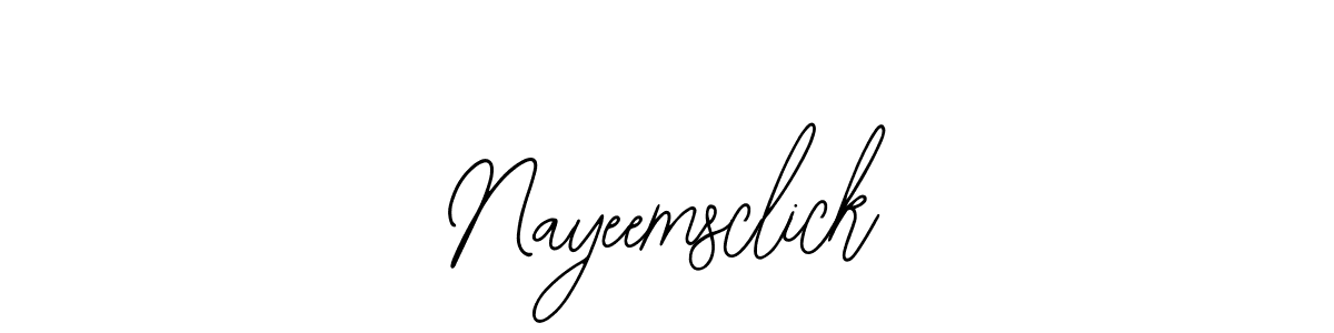 It looks lik you need a new signature style for name Nayeemsclick. Design unique handwritten (Bearetta-2O07w) signature with our free signature maker in just a few clicks. Nayeemsclick signature style 12 images and pictures png