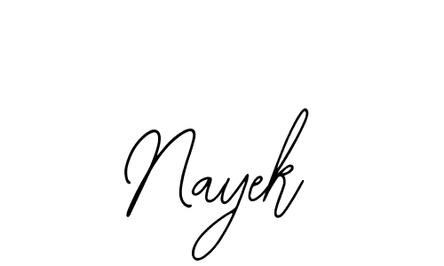 Nayek stylish signature style. Best Handwritten Sign (Bearetta-2O07w) for my name. Handwritten Signature Collection Ideas for my name Nayek. Nayek signature style 12 images and pictures png