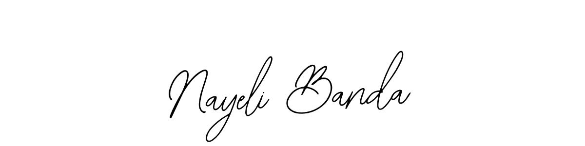 It looks lik you need a new signature style for name Nayeli Banda. Design unique handwritten (Bearetta-2O07w) signature with our free signature maker in just a few clicks. Nayeli Banda signature style 12 images and pictures png