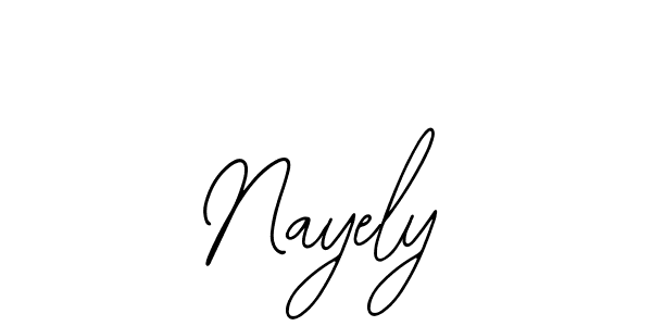 Make a beautiful signature design for name Nayely. Use this online signature maker to create a handwritten signature for free. Nayely signature style 12 images and pictures png