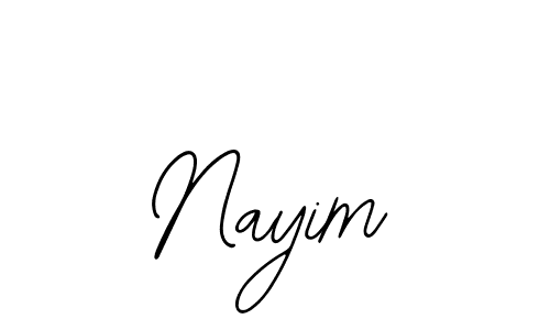 Also we have Nayim name is the best signature style. Create professional handwritten signature collection using Bearetta-2O07w autograph style. Nayim signature style 12 images and pictures png