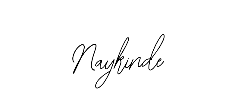 How to make Naykinde name signature. Use Bearetta-2O07w style for creating short signs online. This is the latest handwritten sign. Naykinde signature style 12 images and pictures png