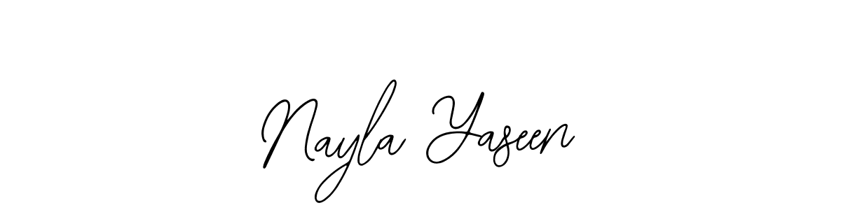 You can use this online signature creator to create a handwritten signature for the name Nayla Yaseen. This is the best online autograph maker. Nayla Yaseen signature style 12 images and pictures png