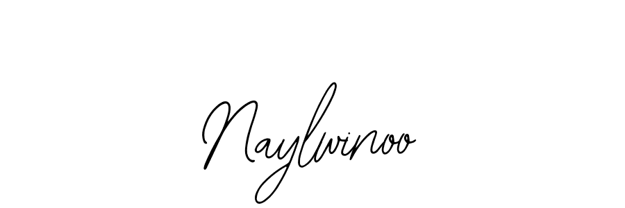 You should practise on your own different ways (Bearetta-2O07w) to write your name (Naylwinoo) in signature. don't let someone else do it for you. Naylwinoo signature style 12 images and pictures png