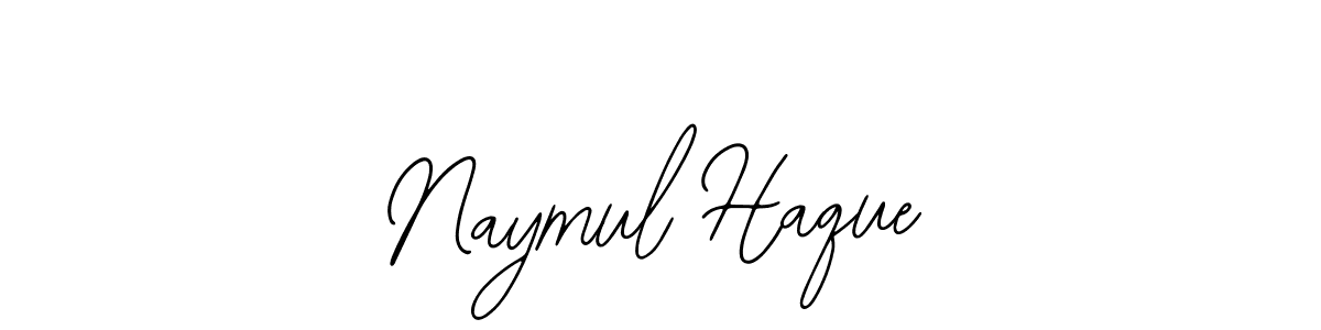 How to make Naymul Haque signature? Bearetta-2O07w is a professional autograph style. Create handwritten signature for Naymul Haque name. Naymul Haque signature style 12 images and pictures png