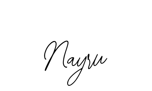 How to make Nayru name signature. Use Bearetta-2O07w style for creating short signs online. This is the latest handwritten sign. Nayru signature style 12 images and pictures png