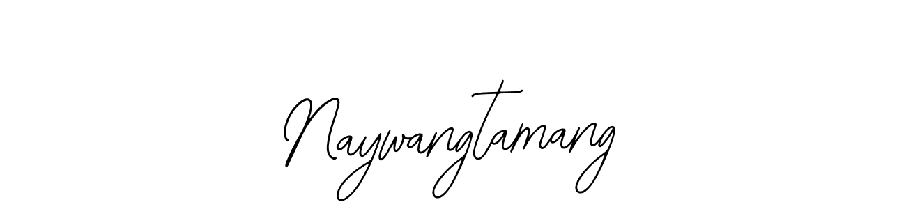 Create a beautiful signature design for name Naywangtamang. With this signature (Bearetta-2O07w) fonts, you can make a handwritten signature for free. Naywangtamang signature style 12 images and pictures png