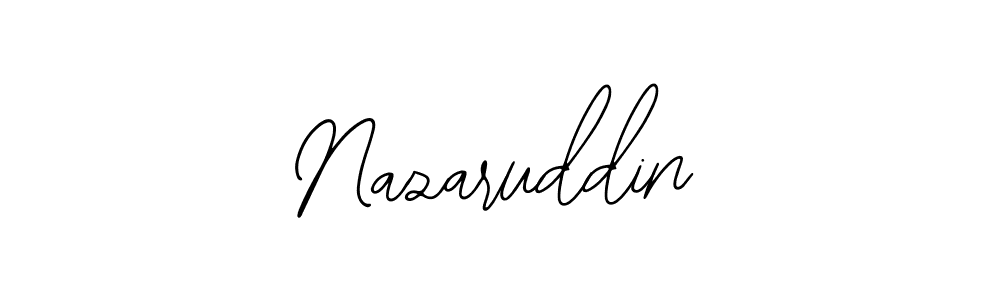 Make a beautiful signature design for name Nazaruddin. Use this online signature maker to create a handwritten signature for free. Nazaruddin signature style 12 images and pictures png