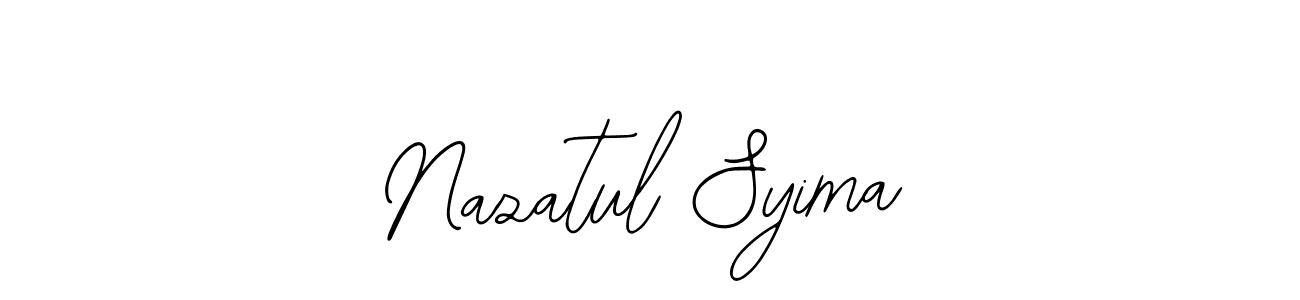 How to Draw Nazatul Syima signature style? Bearetta-2O07w is a latest design signature styles for name Nazatul Syima. Nazatul Syima signature style 12 images and pictures png
