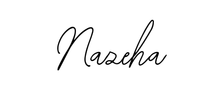 Elevate your brand with a stunning Nazeha eSignature. The Bearetta-2O07w style provides a balanced, flowing aesthetic for everyday signing. Nazeha signature style 12 images and pictures png