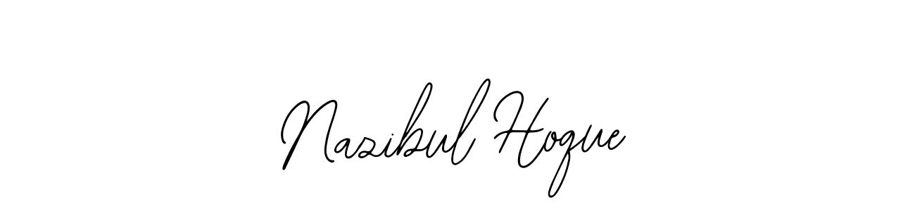 Also You can easily find your signature by using the search form. We will create Nazibul Hoque name handwritten signature images for you free of cost using Bearetta-2O07w sign style. Nazibul Hoque signature style 12 images and pictures png