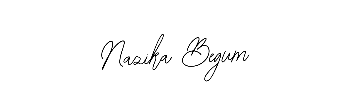 Use a signature maker to create a handwritten signature online. With this signature software, you can design (Bearetta-2O07w) your own signature for name Nazika Begum. Nazika Begum signature style 12 images and pictures png