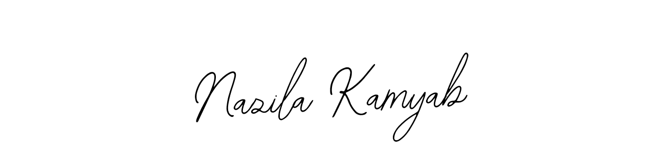 Once you've used our free online signature maker to create your best signature Bearetta-2O07w style, it's time to enjoy all of the benefits that Nazila Kamyab name signing documents. Nazila Kamyab signature style 12 images and pictures png